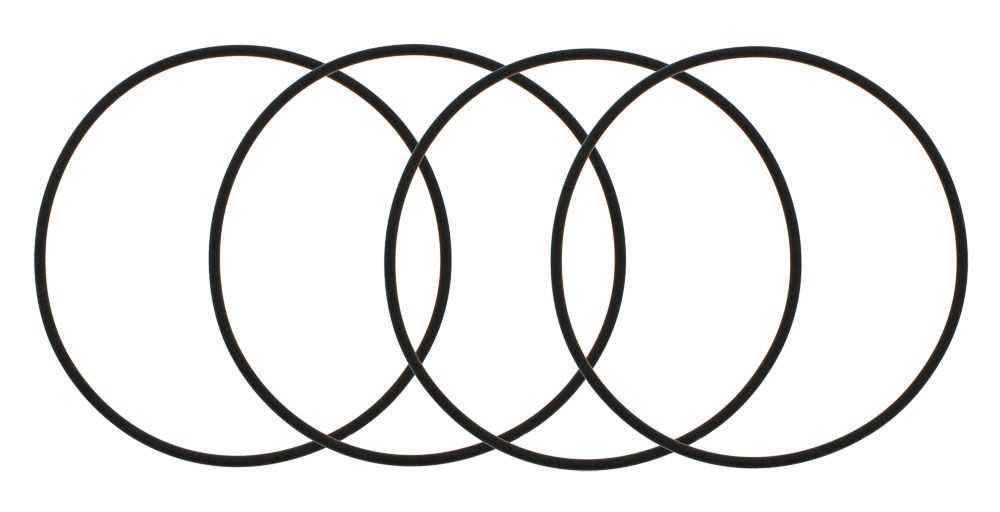 Packningssats, laddluftkylare - Volvo Penta D4, D5, D6, D7, D9 - Referens: 3838406
